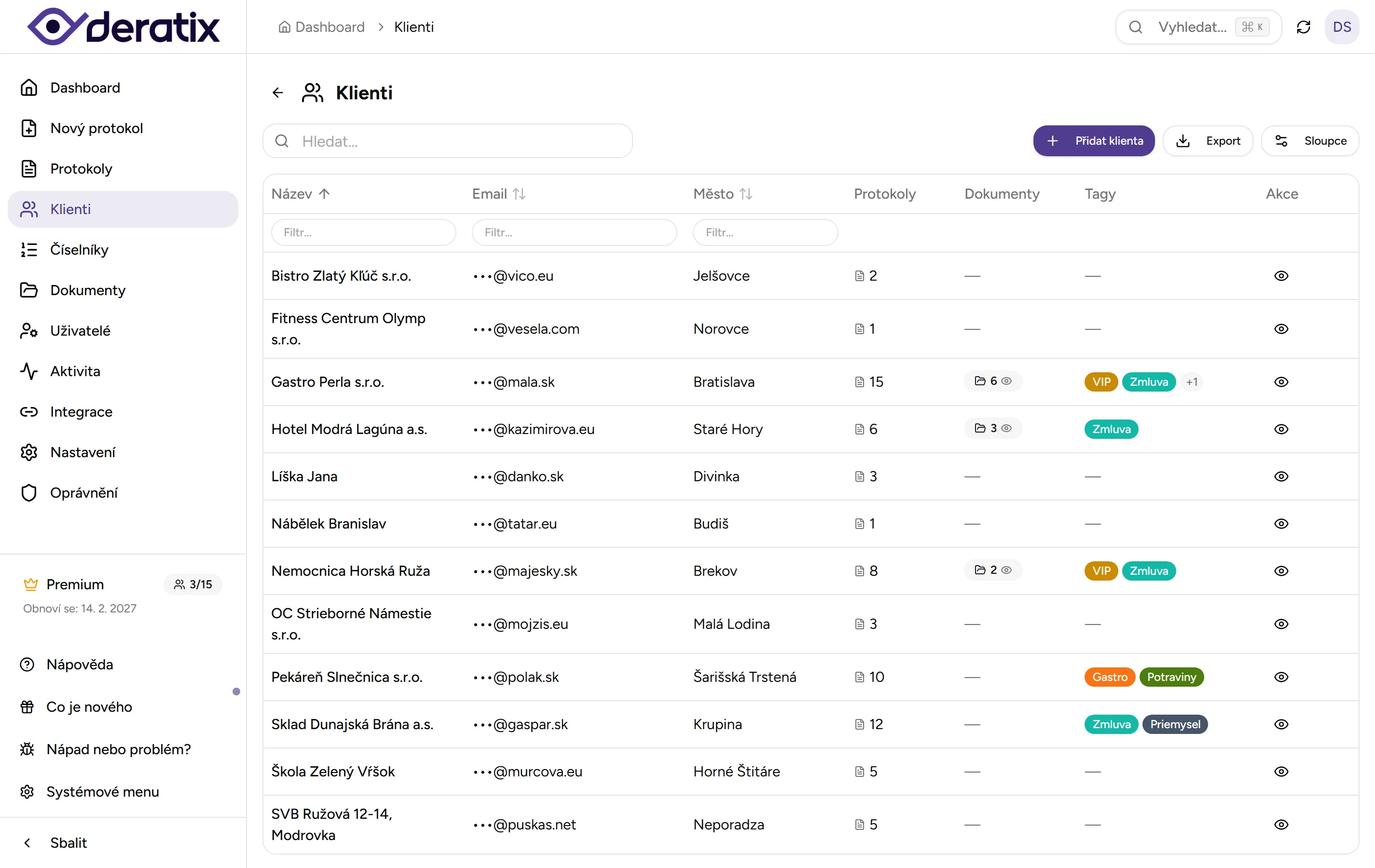 Aplikace rozpozná klienta podle vaší polohy