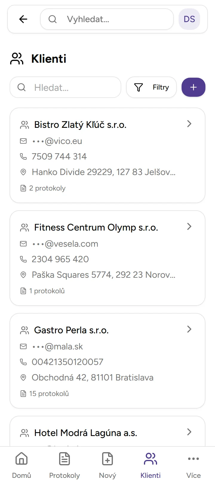 Aplikace rozpozná klienta podle vaší polohy - mobile