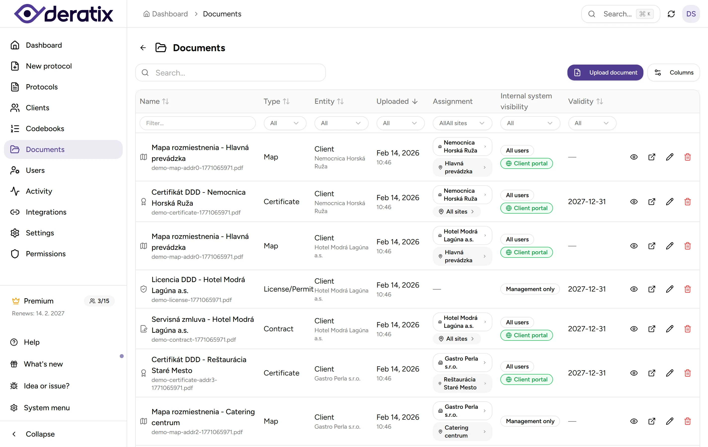 Document management - desktop