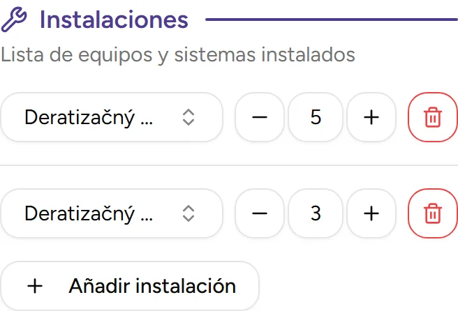 Seguimiento de instalaciones - mobile